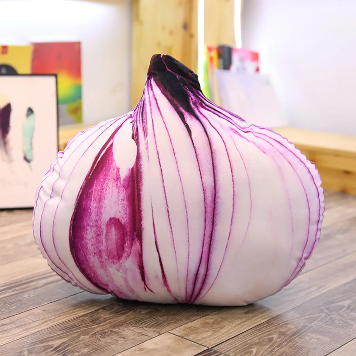 7 3D Simulation Fruit Vegetable Plush Toy Pillow Creative Cute Strawberry Potato Cushion Children Christmas Birthday Funny Gift - Цвет: 7