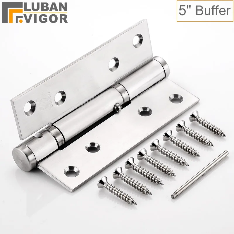 Invisible door Hydraulic er hinge 5 inch 90 degree positioning Automatic closing be quiet door closer