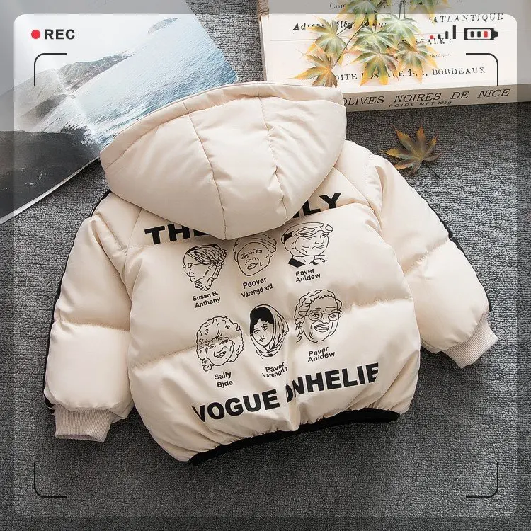 Baby Cotton-padded Jacket Winter New Style Girls BOY'S Winter Cotton-padded Clothes Thick Infant CHILDREN'S Cotton Clothes 1-2-3