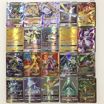 

200 Pcs GX MEGA Shining TAKARA TOMY Cards Game Battle Carte 25 100pcs Pokemon Kaarten Album Trading Cards Box Toys for Children