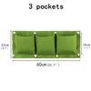 Green 3 pockets