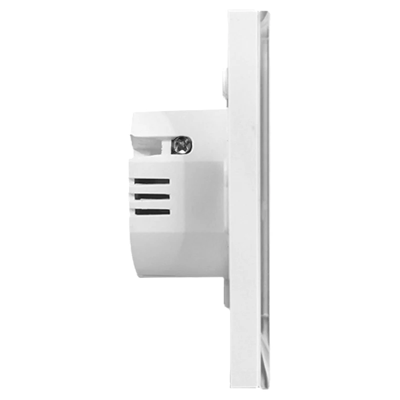 GTBL 1 банда Wifi настенный выключатель, умный светильник переключатель, стеклянная панель контактный датчик прерыватель EU Plug