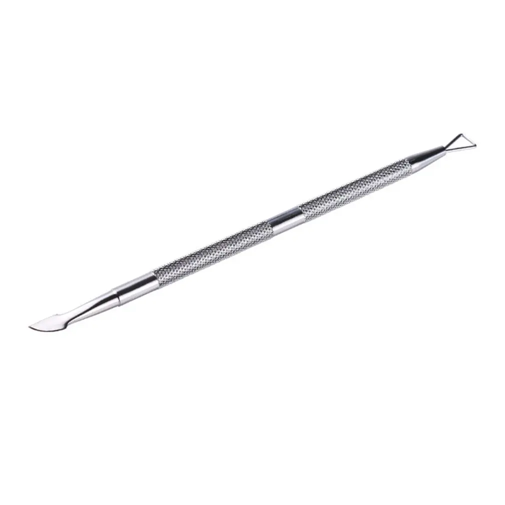 Nail Cuticle Pusher 15 шт ногтей плоский рот фототерапия картина цветок pull pen губка smudge pen - Цвет: Nail Cuticle Pusher