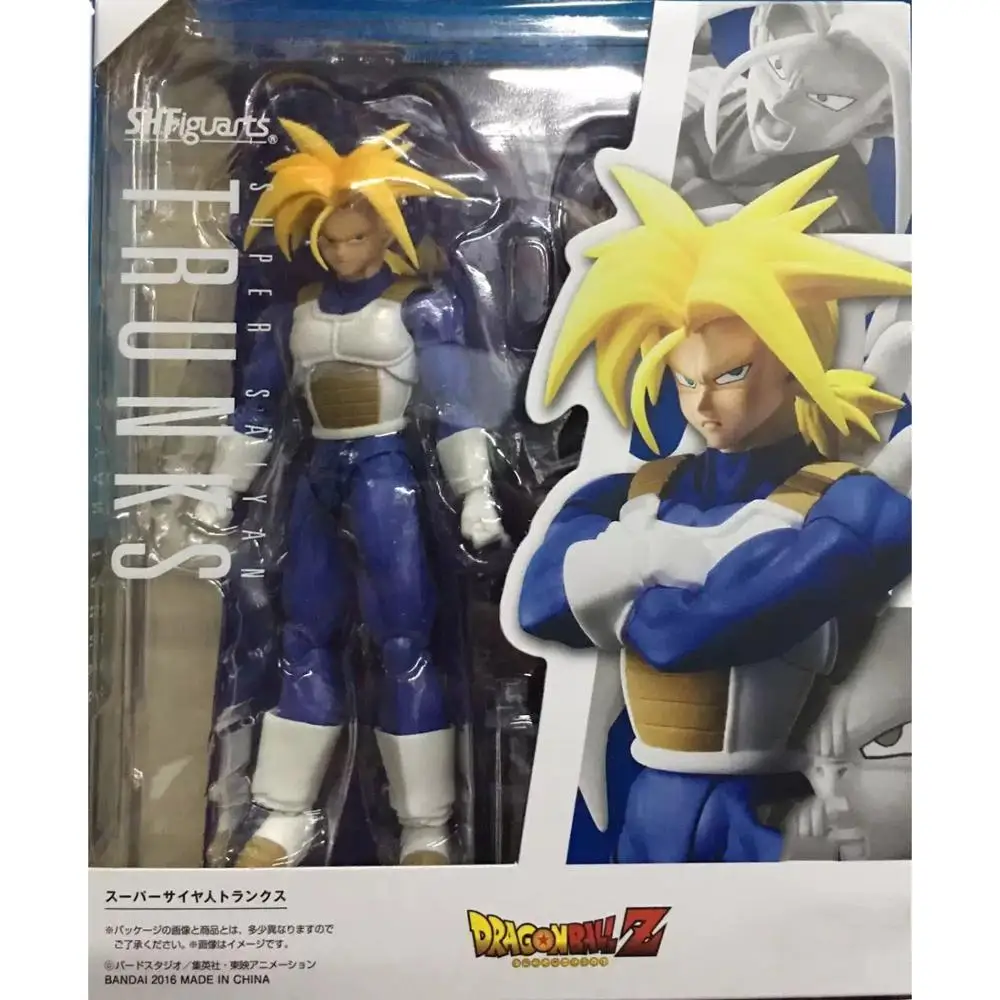 Anime Dragon Ball Shf Figuarts Super Saiyan Trunks Ation Figure Model Toys Change Face Pvc Doll Soldier Acc Collectibles For Fan Action Figures Aliexpress