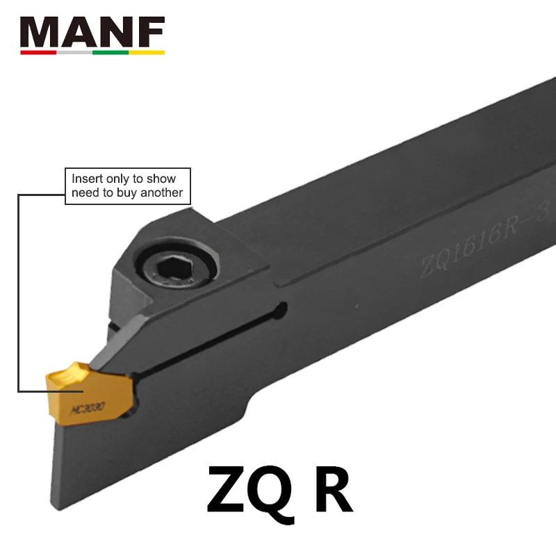 MZG ZQ1616R-2 CNC Lathe Cutting Toolholder Metal Parting Cutter Grooving Tools
