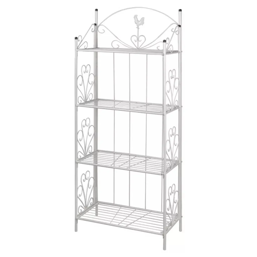 

VidaXL Plant Rack Square White 40781
