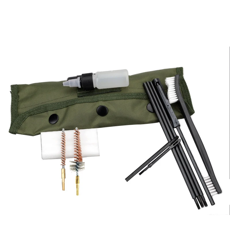 Airsoft tactical M16 M4 AR15 аксессуары для чистки пистолета. 22cal 5,56 мм Чистящая Щетка для охотничьего пистолета