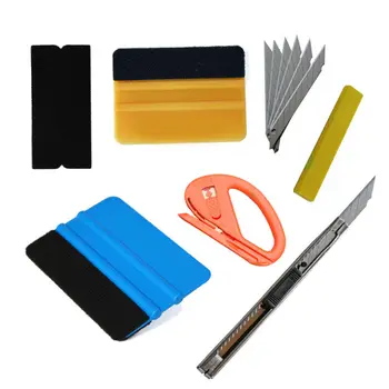 

Kit Vinyl Wrapping Tools Installation Soft Convenient Squeegee Application