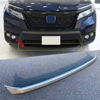 

1Pcs For Honda Passport 2019 2020 ABS Chrome Sliver Front Bumper Cover Trim Molding