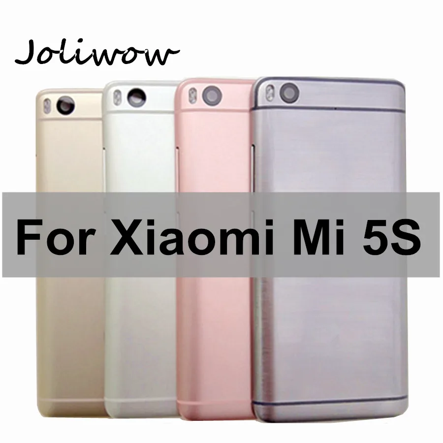 Чехол для Xiaomi 5S M5S Mi5S mi задняя крышка батарейного отсека + вспышка кнопка