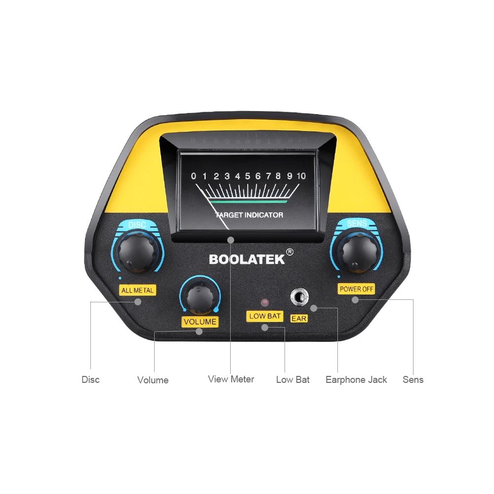 BOOLATEK горячая Распродажа подземный металлоискатель MD-4030P детектор золота MD4030 детектор охотника за сокровищами