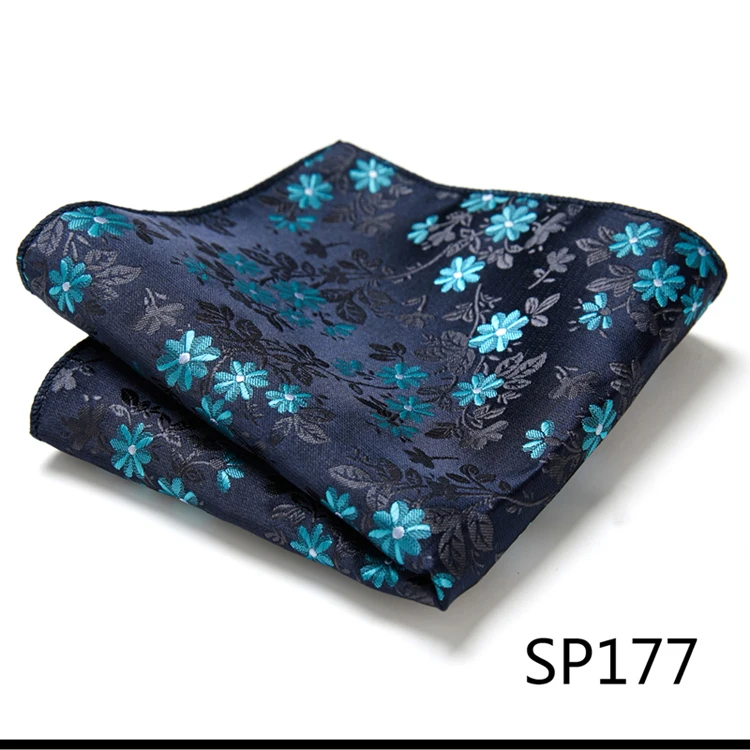 Newest style  Brand Factory Sale Top grade  Pocket Square Paisley Dropshipping Clothing accessories Memorial Day Fit Workplace