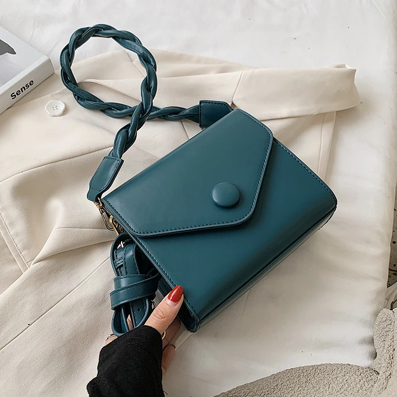 

FashionMini Bag PU Leather Crossbody Bags For Women 2020 Solid Color Shoulder Handbags Female Travel Lady Fashion Cross Body Bag