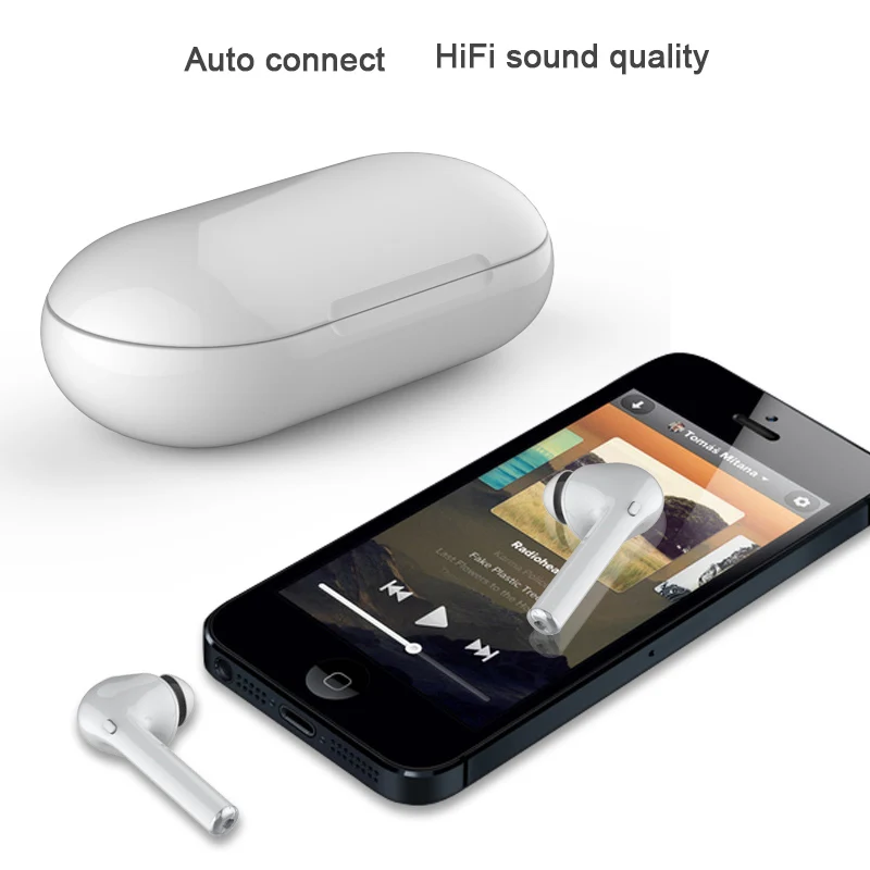 TWS беспроводные Bluetooth наушники Hifi наушники pk i10 elari гарнитура наушники глубокий бас стерео звук Спортивная гарнитура
