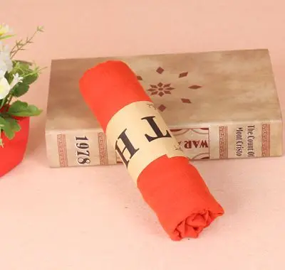 orange 10 шт., Женский хлопковый однотонный шарф, летняя Пашмина, шали и палантины, мягкие, большие размеры, женский платок, мусульманский хиджаб, палантины, головные шарфы - Цвет: orange