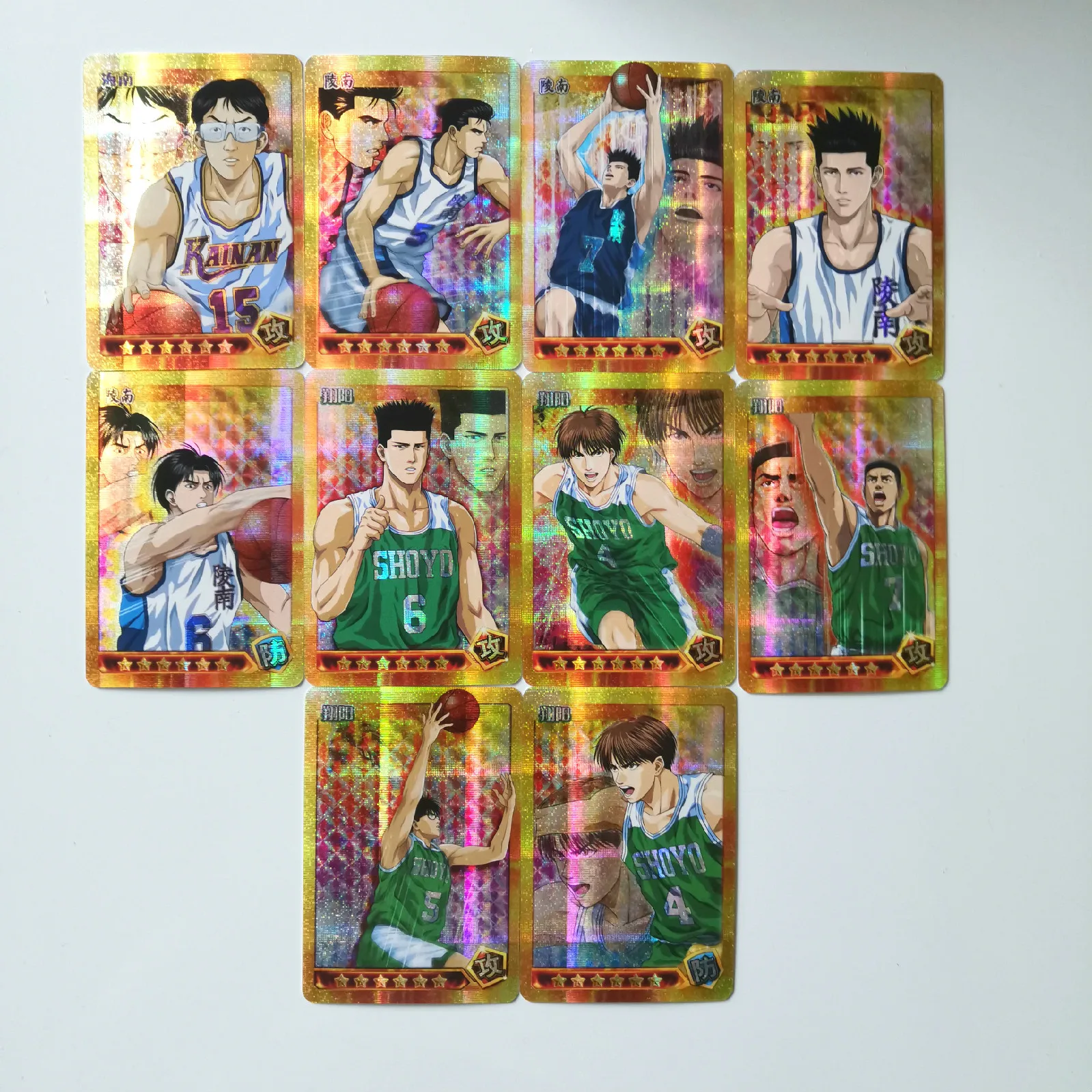 22 шт./компл. SLAM DUNK Игрушки Хобби Коллекционные игрушки Коллекция игр аниме-открытки
