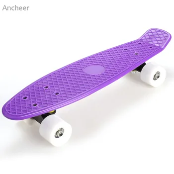 

22 Inch Unique Skateboard For Adault And Children Complete Mini Retro Style Cruiser Street Skate Board Skateboards