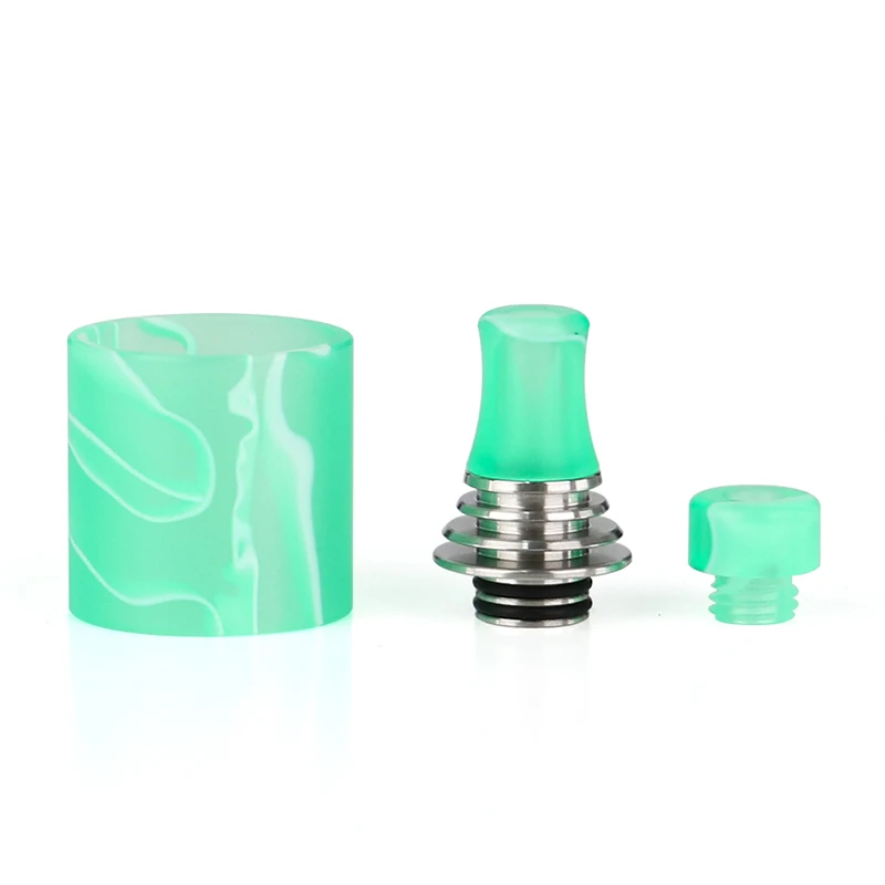 Vapefly смоляная трубка с 510 капельным наконечником, подходит для брунхильда MTL RTA Vape распылитель, аксессуары для электронных сигарет - Цвет: green