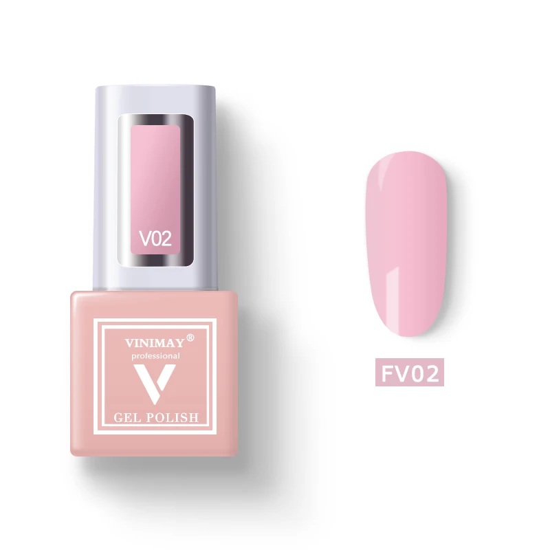 VINIMAY 60 цветов гель лак для ногтей vernis Полупостоянный УФ гель лак для ногтей праймер Замачивание от ногтей гель лак Полировочный Гель для маникюра - Цвет: FV02