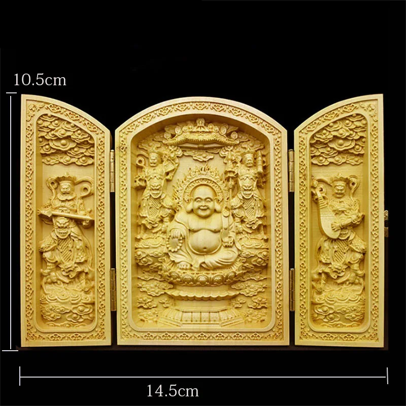 Статуя Будды из массива дерева Guanyin статуя будды ручной работы Китая украшения