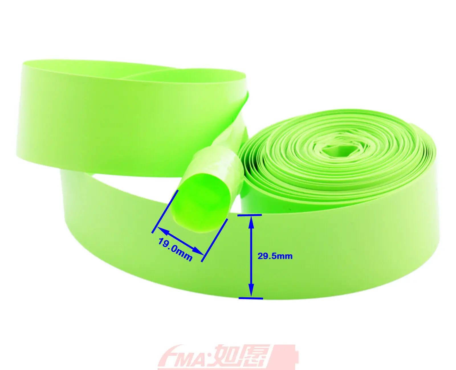 3M PVC Plastic Heat Shrink Tube F/W:29.5mm D19mm Battery Capacitor Cable Pack Film | Электроника