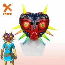 XCOSER легенда о Зельде мажора маска игра косплей маски стильные окрашенные вечерние маски реквизит для косплея аксессуары для женщин и мужчин