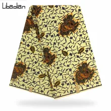 Африканская Анкара ткань высокого качества настоящий расписаная восковая ткань хлопок настоящий батик в африканском стиле натуральный батик воск для платья F908-27