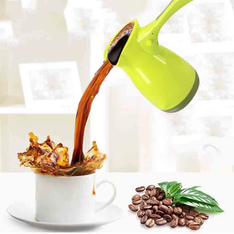 

NEW 1PCS Electric Coffee Pot Teapot Electric Coffee Pot Electric Hot Tea Pot Making Machine 220V EU Plug