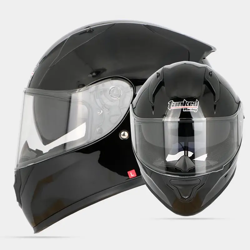 Бренд moto rcycle полный шлем для взрослых мужские cascos capacete мотоциклетный шлем moto cross шлемы с двойными линзами T129 - Цвет: 2