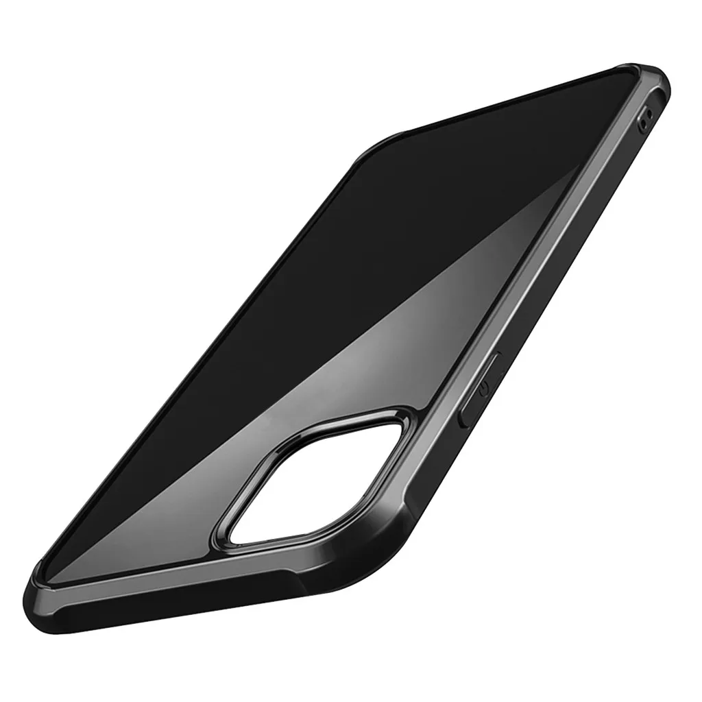 Чехол для IPhone 11 Pro 5,8 дюймов, модный защитный чехол, прозрачный ультра тонкий жесткий чехол для телефона, мягкий чехол для задней панели из ТПУ