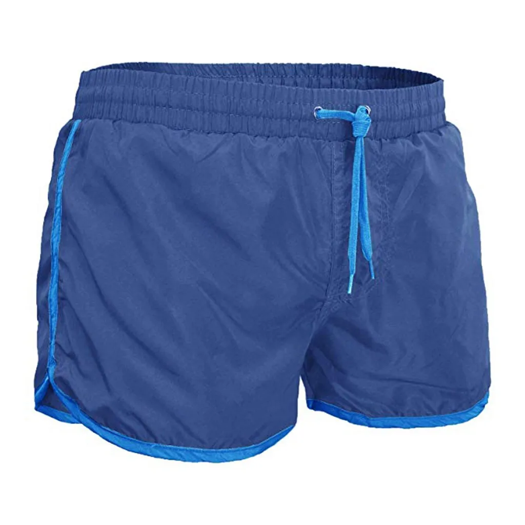 Мужские летние брюки 2019 новые эластичные штаны мужские летние шорты однотонные модные повседневные спортивные пляжные шорты Y731