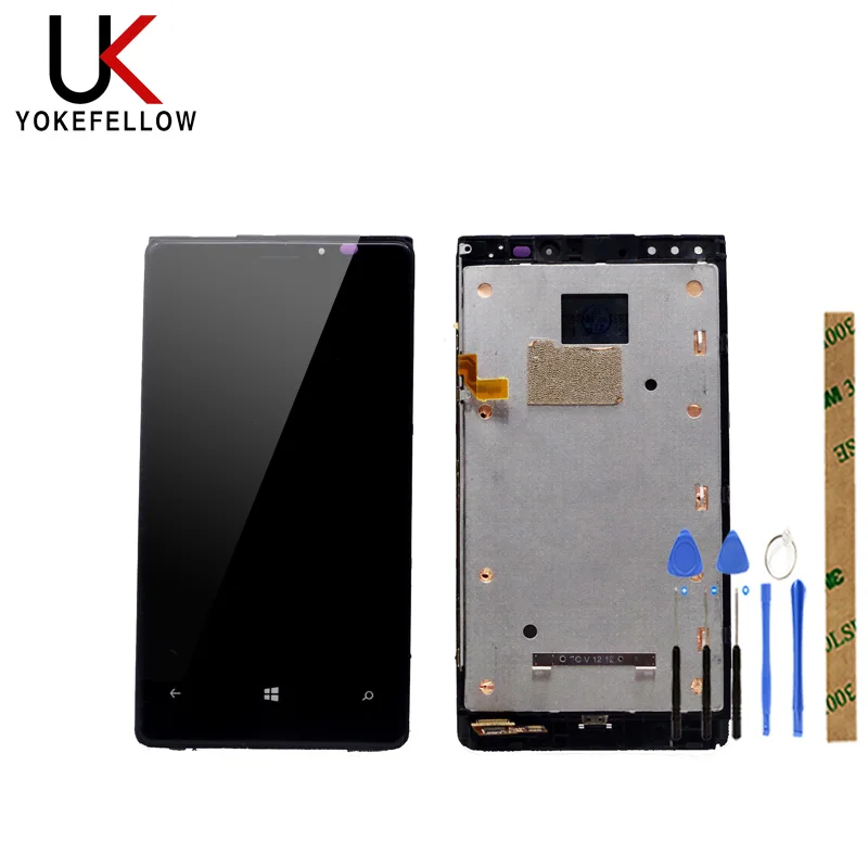

LCD Display For Nokia Lumia 920 RM-822 RM-821 RM-820 LCD Display Digitizer Screen With Touch Complete Assembly