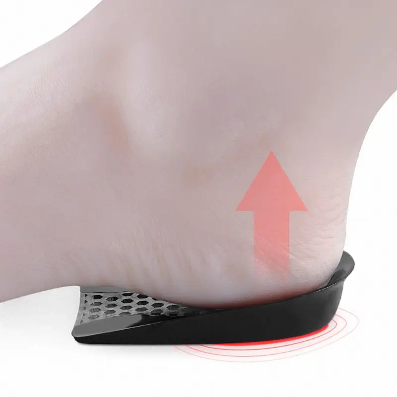 1 Pair Heel Pads Honeycomb Hollow Breathable Pain Relief High Heel Women Shoe Cushion Half Plantar Shock Absorption Elastic Soft
