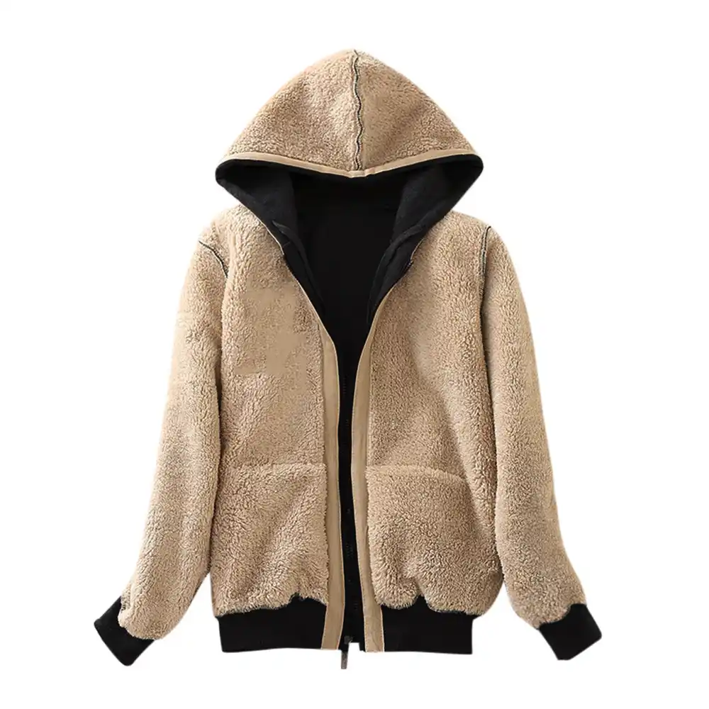 casaco sherpa feminino