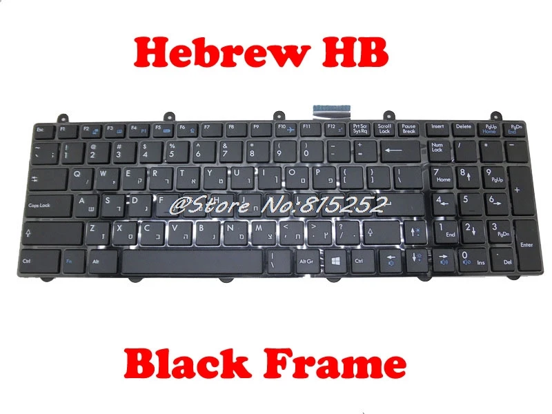Клавиатура для ноутбука MSI X60 GX70 3BE 3CC GT60 WT60 2OJ 2OK WT70 2OL Z70 2BA GP60 2PE 2QE 2QF АР арабский быть