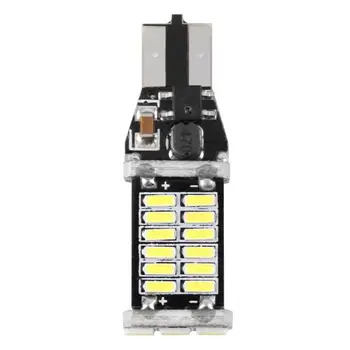 

1x Car styling Canbus Error Emitter Car LED light 9w T15 4014 LED Reverse Light NO ERROR Backup light rear Lamp parking Lights