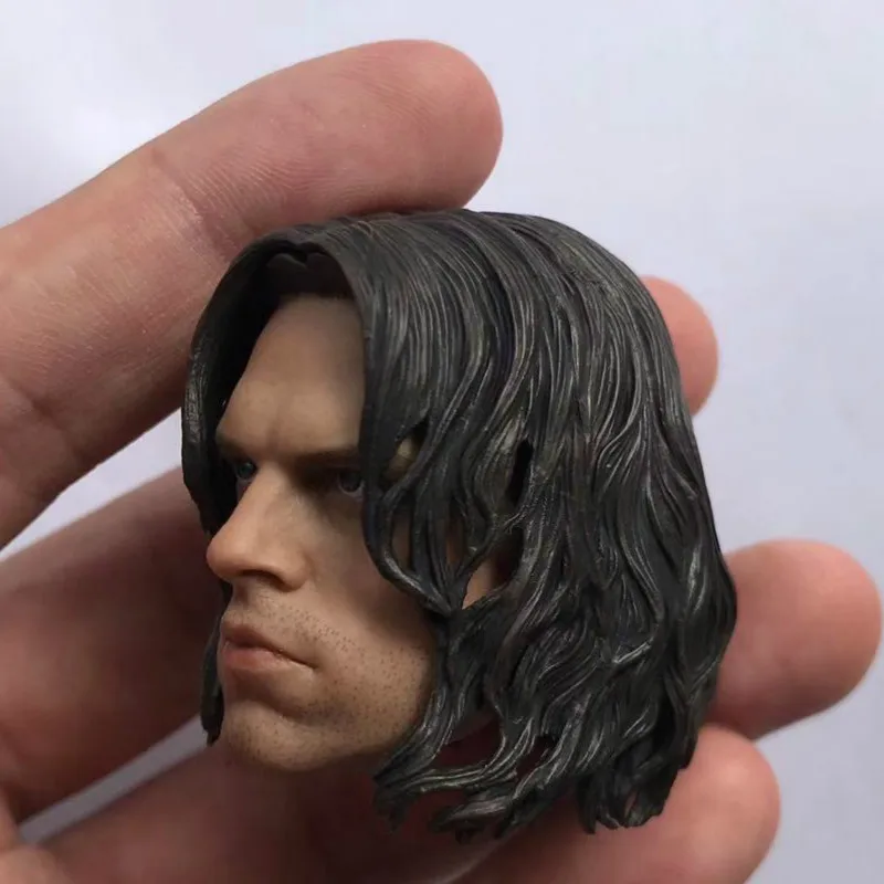 CUSTOM 1/6 Bucky Barnes Head Sculpt For Winter Soldier Hot Toys Male Figure Collection | Игрушки и хобби