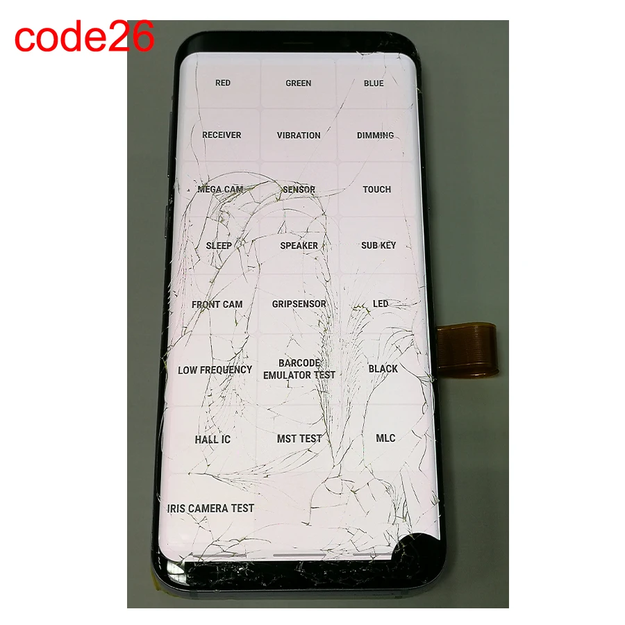 JPFix применимо к S8+ экран в сборе с рамкой и небольшой точкой взрывающаяся изогнутая поверхность для удаления lcd