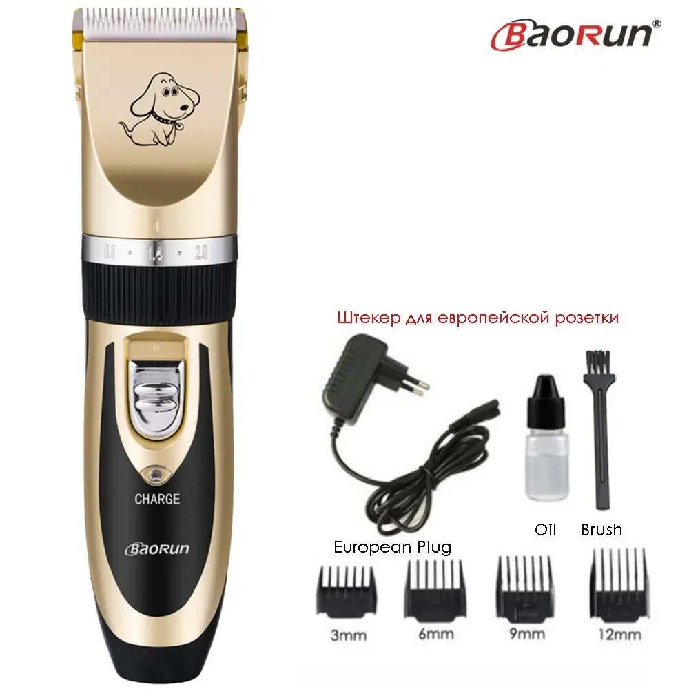 BaoRun, профессиональная машинка для стрижки собак, машинка для стрижки животных, машинка для стрижки кошек, электрическая машинка для стрижки косилки, машинка для бритья