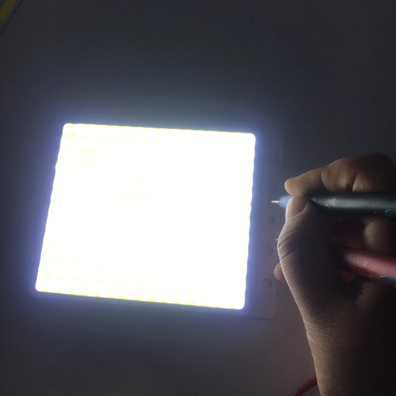 Холодный белый 50 Вт DC9V/DC12V полосы cob светодиодные модули чипы для campling огни - Испускаемый цвет: Холодный белый