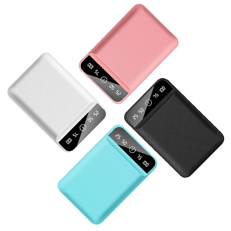 Banco de energía móvil de 50000mAh, Cargador rápido para teléfono móvil, pantalla digital, carga USB, paquete de batería externa para Android - Imagen 4