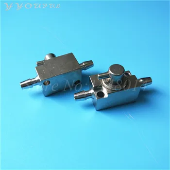 

Free shipping Inkjet printer parts 3 ways 2 ways steel cleaning valve device Infinity Challenger Myjet Zhongye clean unit 2pcs