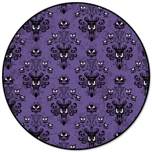 Круглый ковер в стиле Хэллоуин гримаса ковры для кухни гостиная столовая привидениями особняк Коврики Спальня банкет на заказ