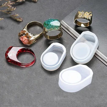 

Handmade Decoration Jewellery Rings Craft Circle Design Resin Casting Mold Making Tools Equipments