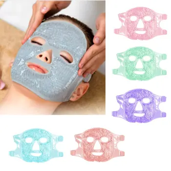

Face Skin Care Gel Ice Mask Pvc Plush Cold Hot Compress Beauty Mask Cooling And Removing Edema Ice Mask