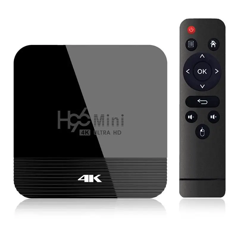 H96 MINI H8 Android 9,0 1+ 8G/2+ 16G RK3228A Четырехъядерный 4K Wifi BT4.0 телеприставка HDMI 2,0 домашний аудио видео умный телевизионный плеер