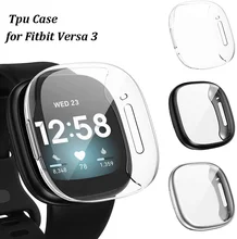 Мягкий чехол из ТПУ Для Fitbit Versa 3 цветной Водонепроницаемый защитный чехол s Для Fitbit Versa 3