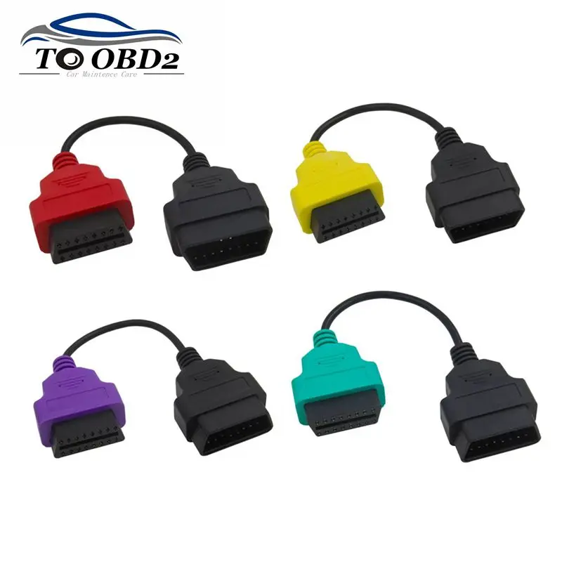 Высокое качество для fiat ECU OBD2 разъем Диагностический кабель для Fiat ECU Scan FiatECUScan MultiECUScan кабель для Fiat для Lancia