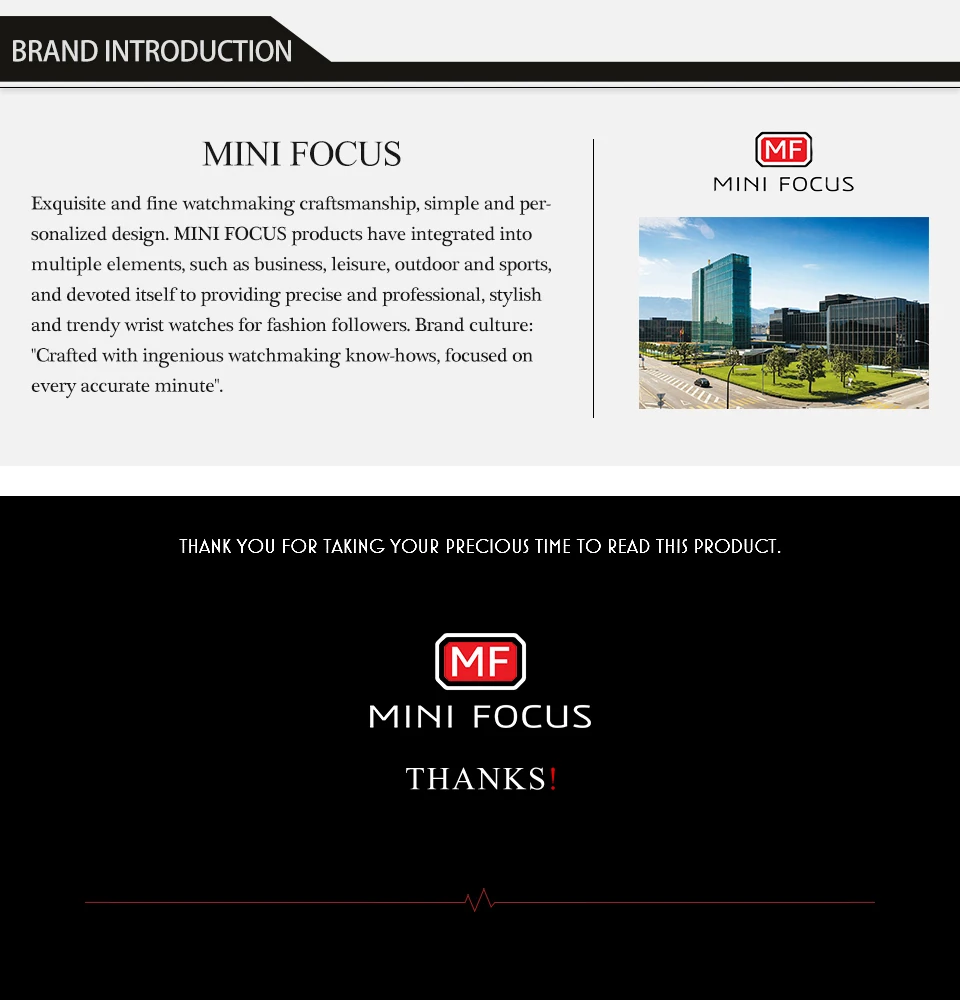 MINI FOCUS Quarzuhr für Herren, wasserdicht_voghion.com