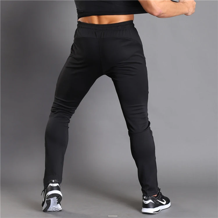 Барбок мужские спортивные штаны для бега спортивная одежда дышащая Йога фитнес тренировка тренажерный зал Леггинсы эластичные тонкие брюки для бега - Цвет: LS199